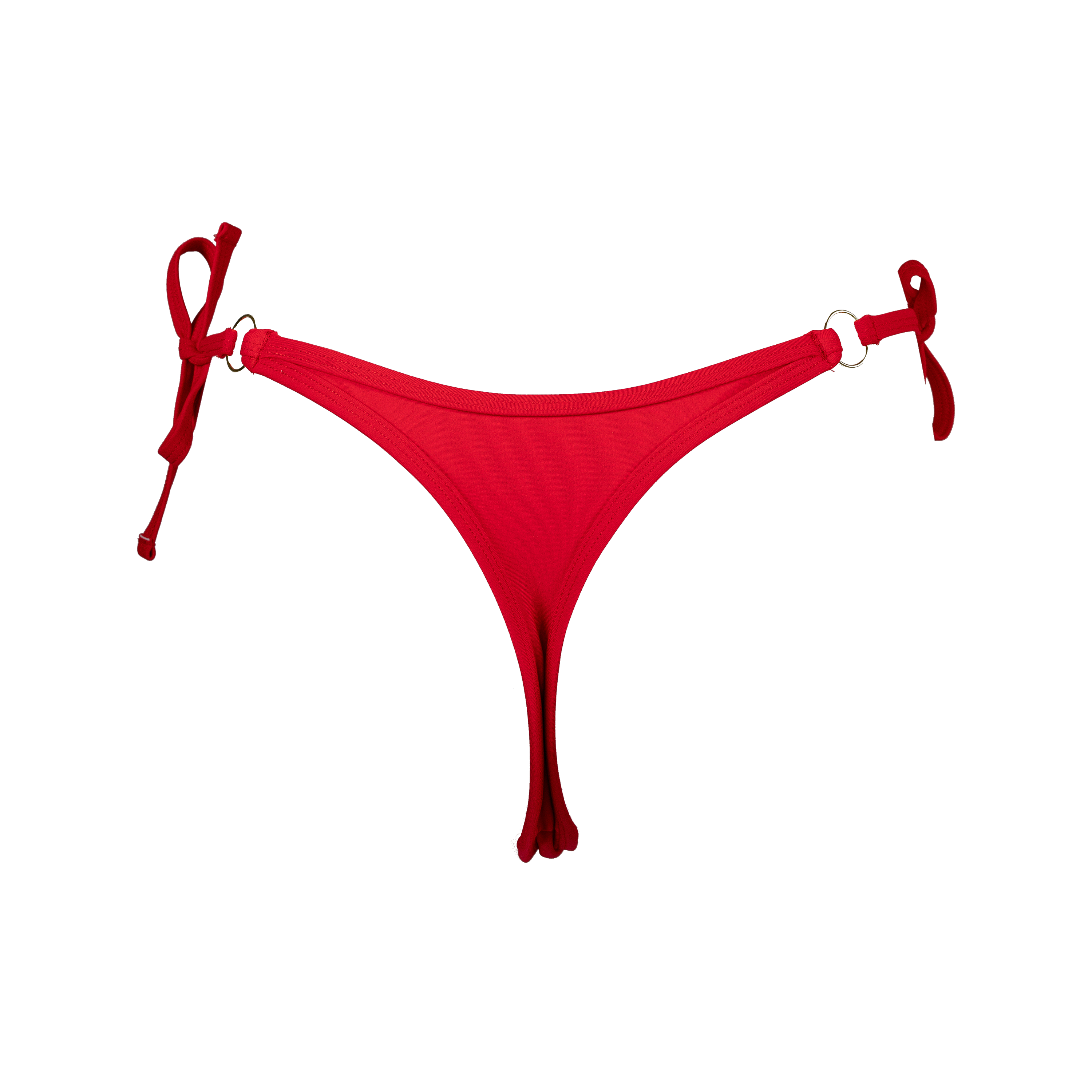 Billie Thong Bikini Bottom Cherry Red – Tiny Bikini